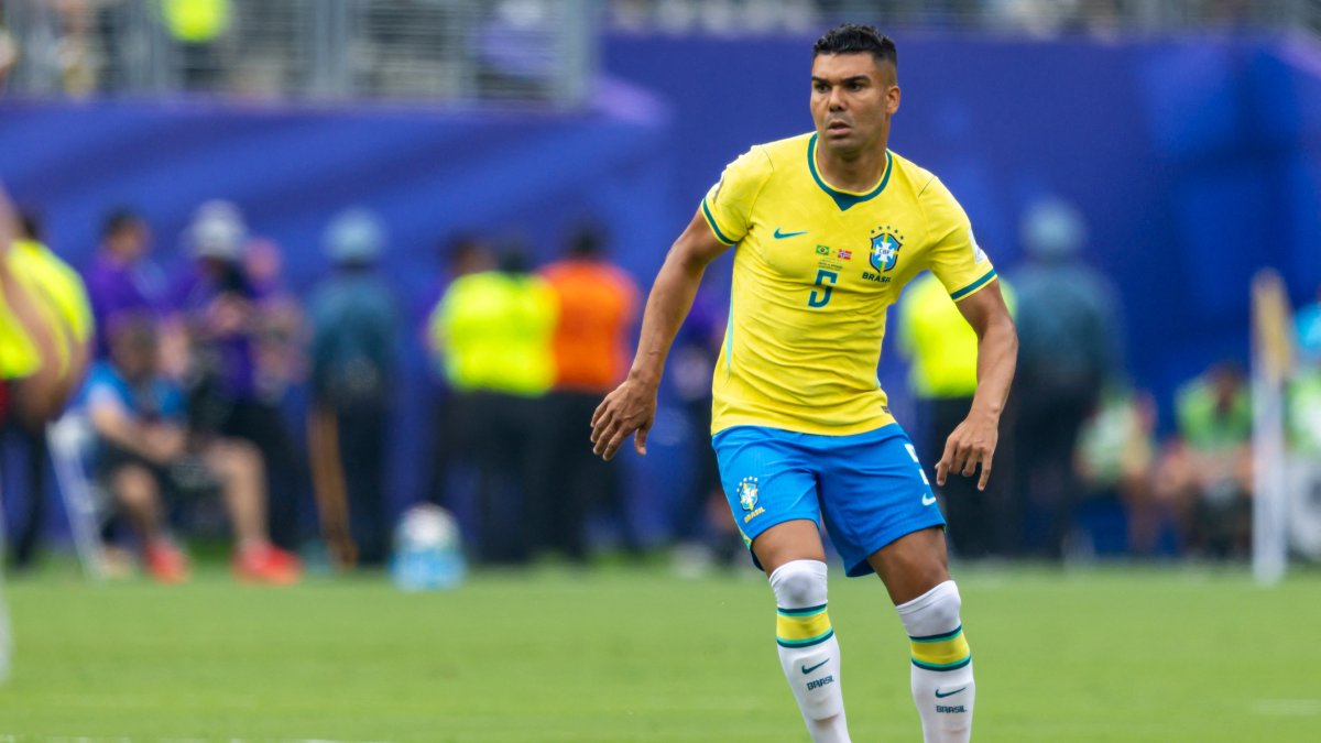 El futbolista brasileño Casemiro, durante un partido del Mundial 2026