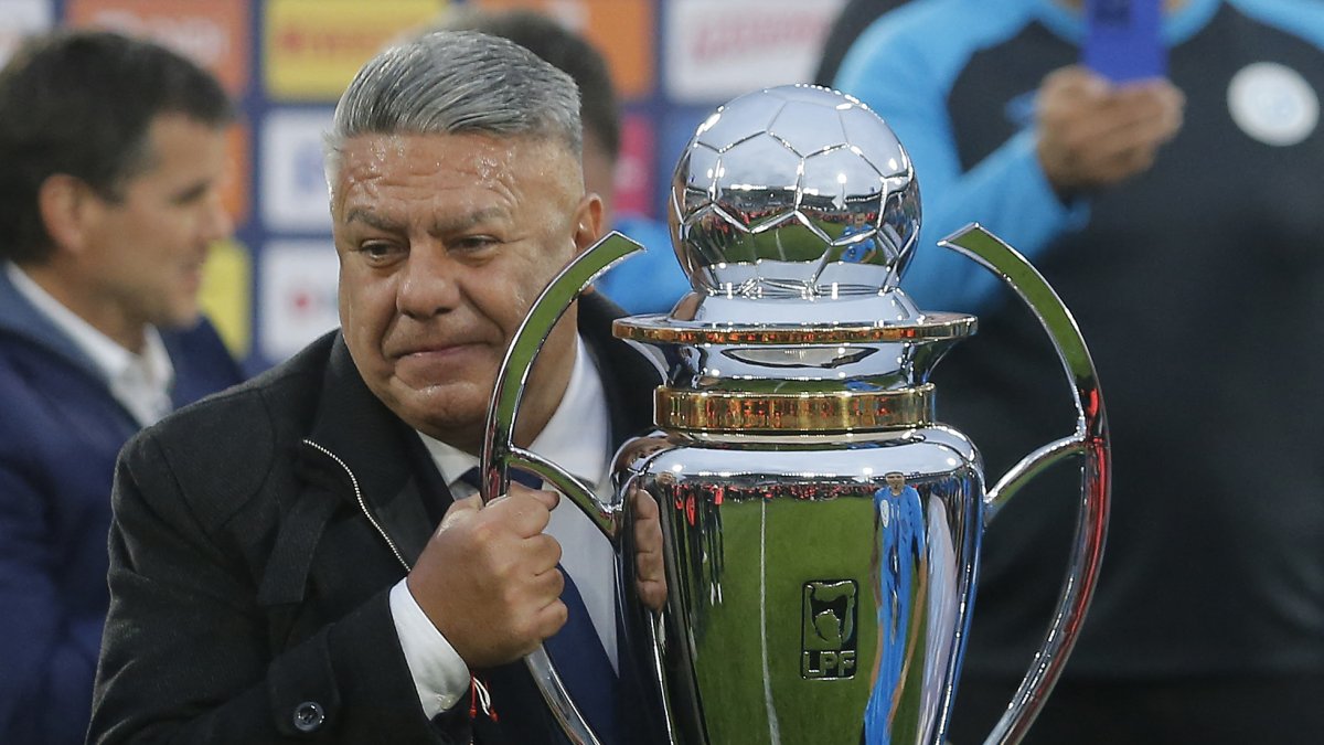 Claudio 'Chiqui' Tapia, president of the Argentine Football Association (AFA)