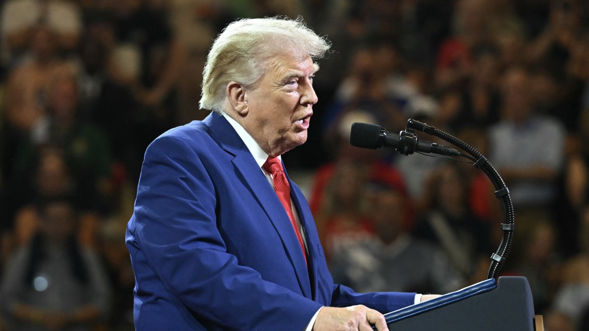 Donald Trump en Marietta, Georgia/ Saul Loeb