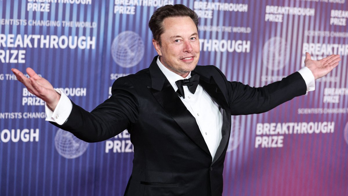 Elon Musk at a gala. File photo