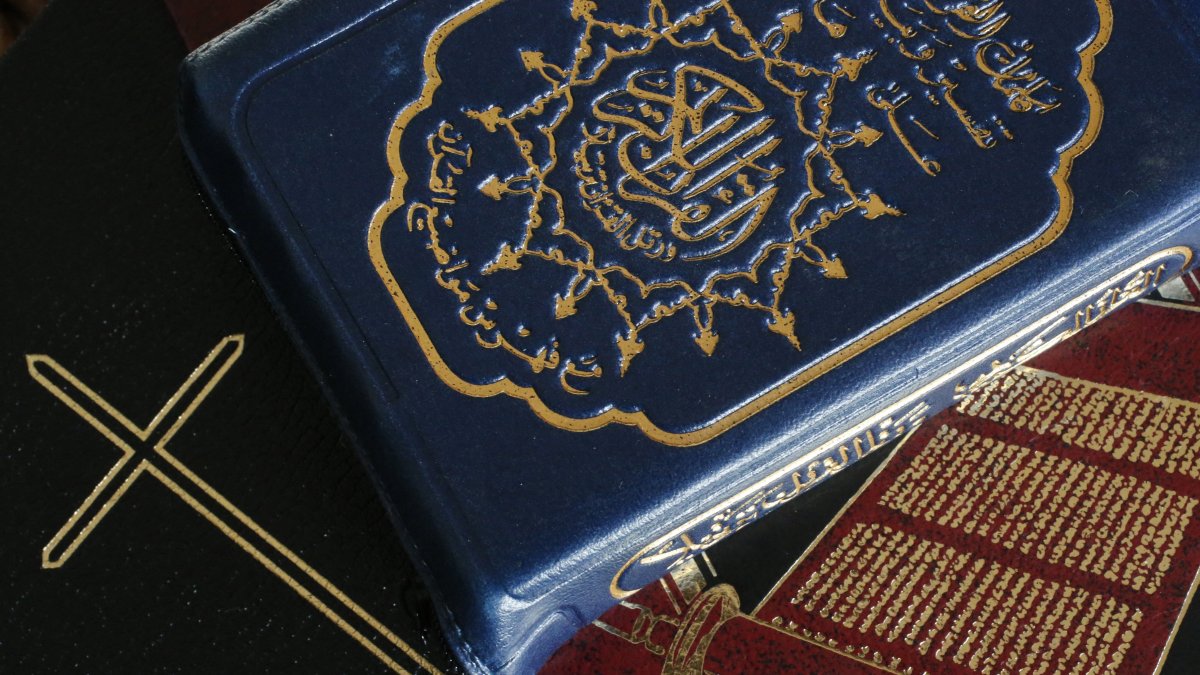 The Bible, the Quran and the Torah. File photo