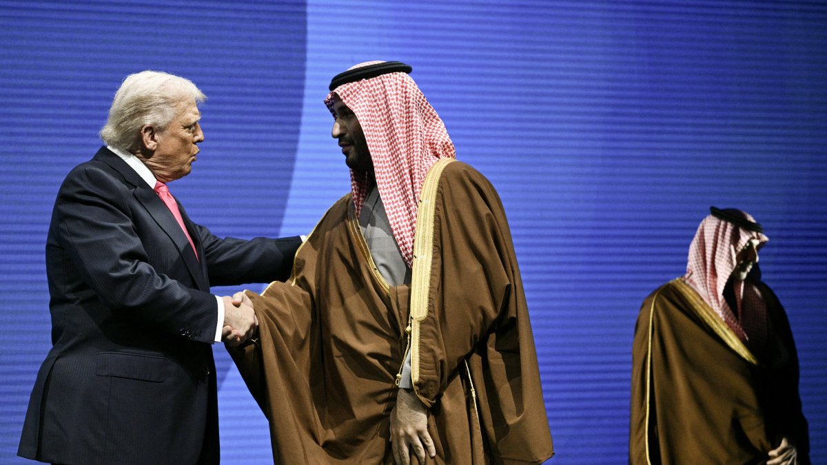 Donald Trump and Crown Prince and Prime Minister of the Kingdom of Saudi Arabia Mohammed bin Salman. November 19, 2025