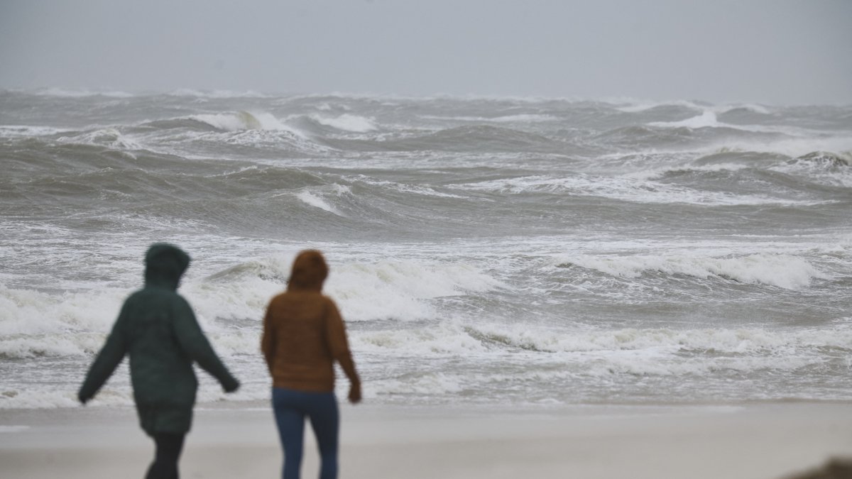 A storm lashes the coast (File photo)