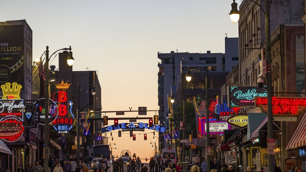 Beale Street, Memphis's most famous street