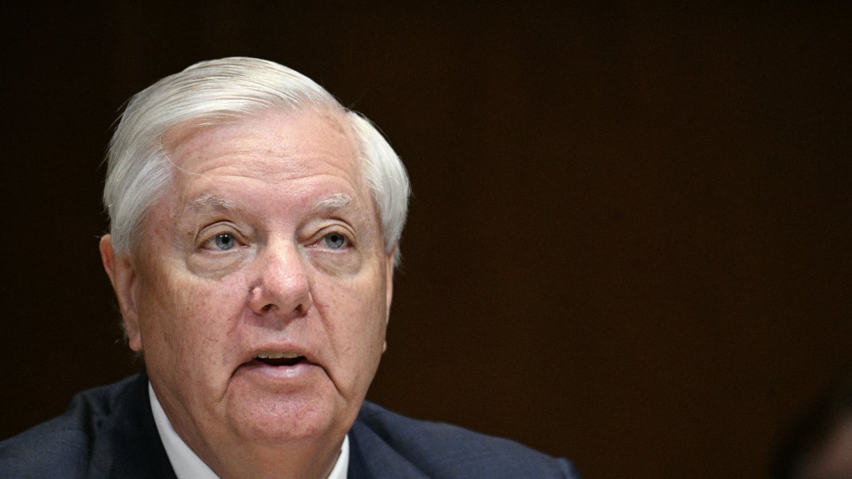 Lindsey Graham testifying before the Senate in May 2026