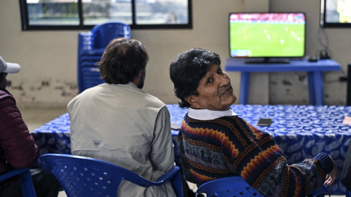Evo Morales.