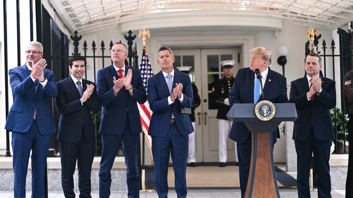Donald Trump presenta Freedom Haulers en la Casa Blanca/ Brendan Smialowski