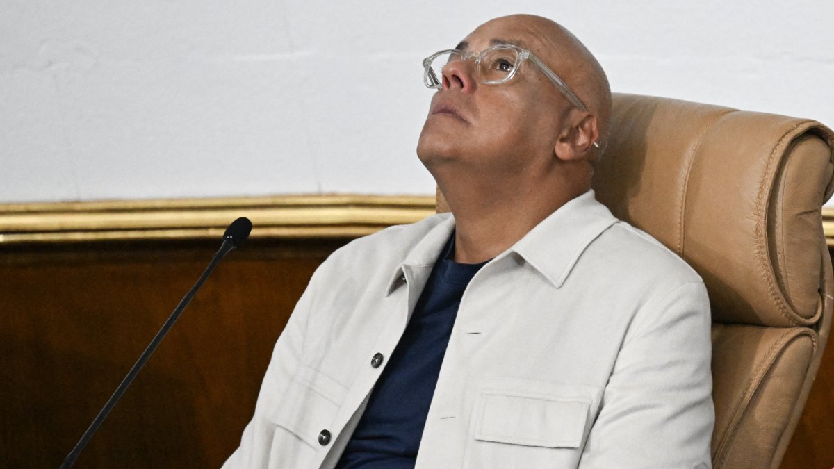 Jorge Rodríguez, president of the Chavista-controlled National Assembly.