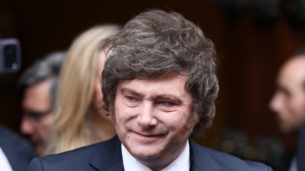 Argentine President Javier Milei. File photo