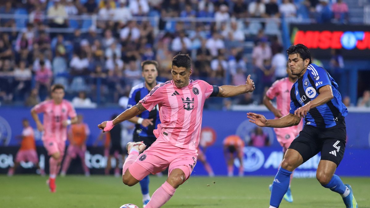 Luis Suárez (Inter Miami) against Montreal Impact