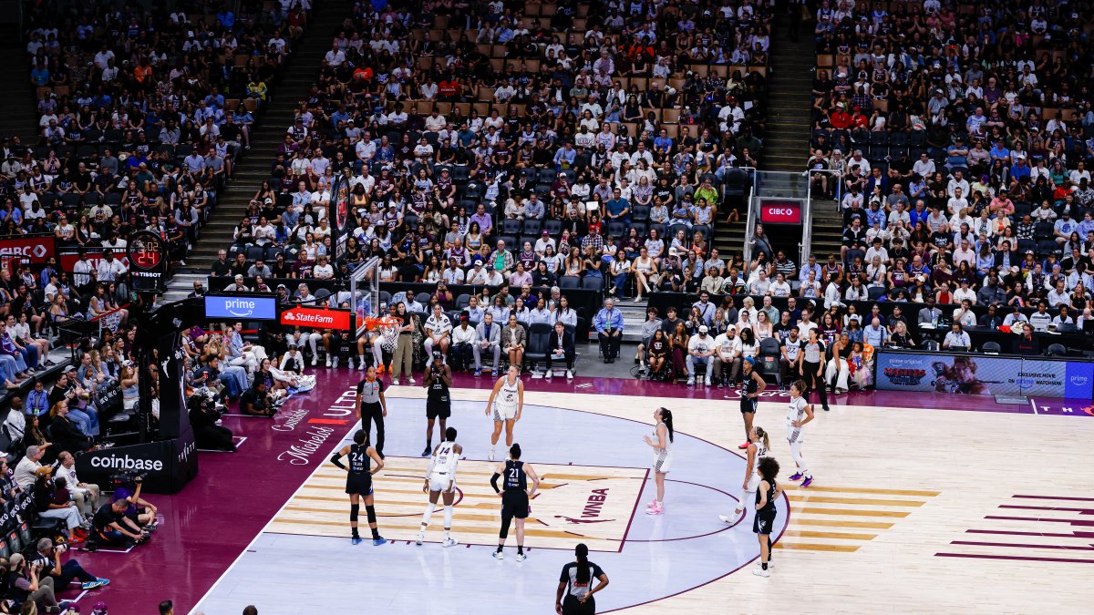 Partido de la WNBA entre las Toronto Tempo y las Minnesota Lynx. Julio de 2026