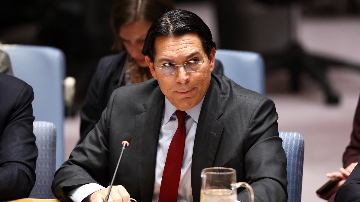 Israeli Ambassador to the United Nations Danny Danon. File archive