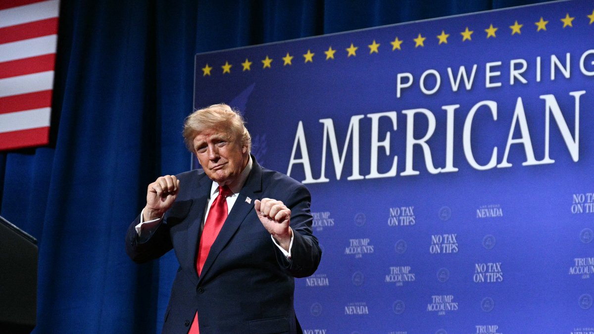 Donald Trump in Las Vegas, Nevada/ Jim Watson