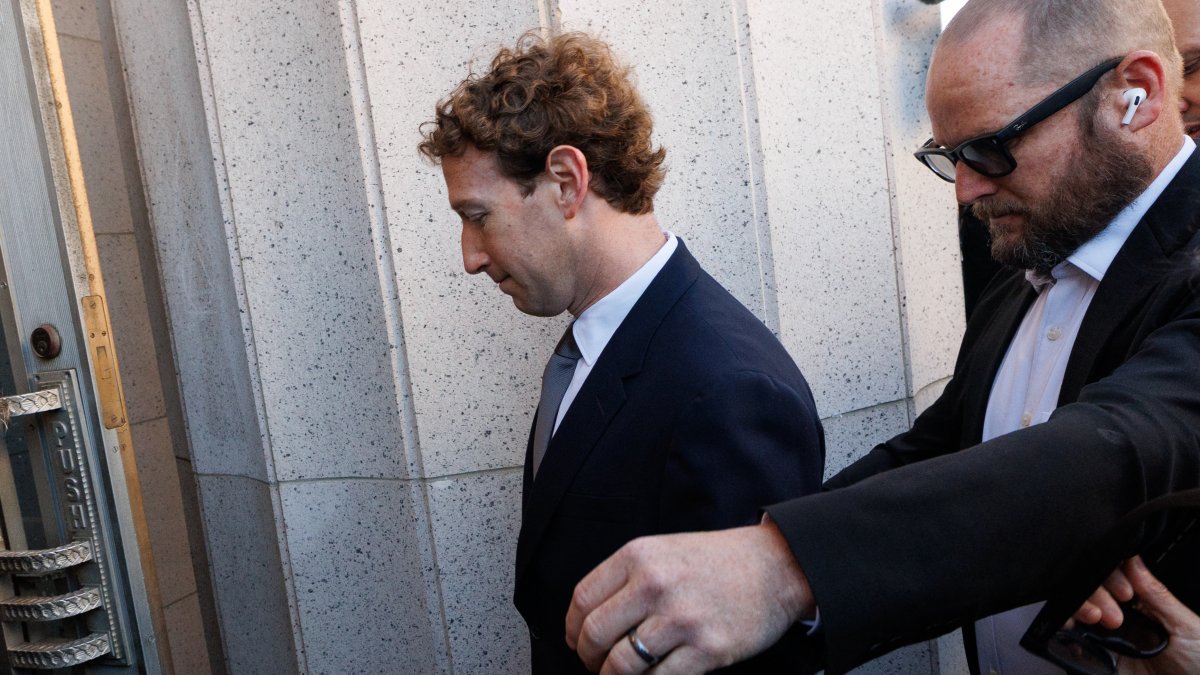 Mark Zuckerberg, CEO of Meta, in Los Angeles/ Patrick T. Fallon