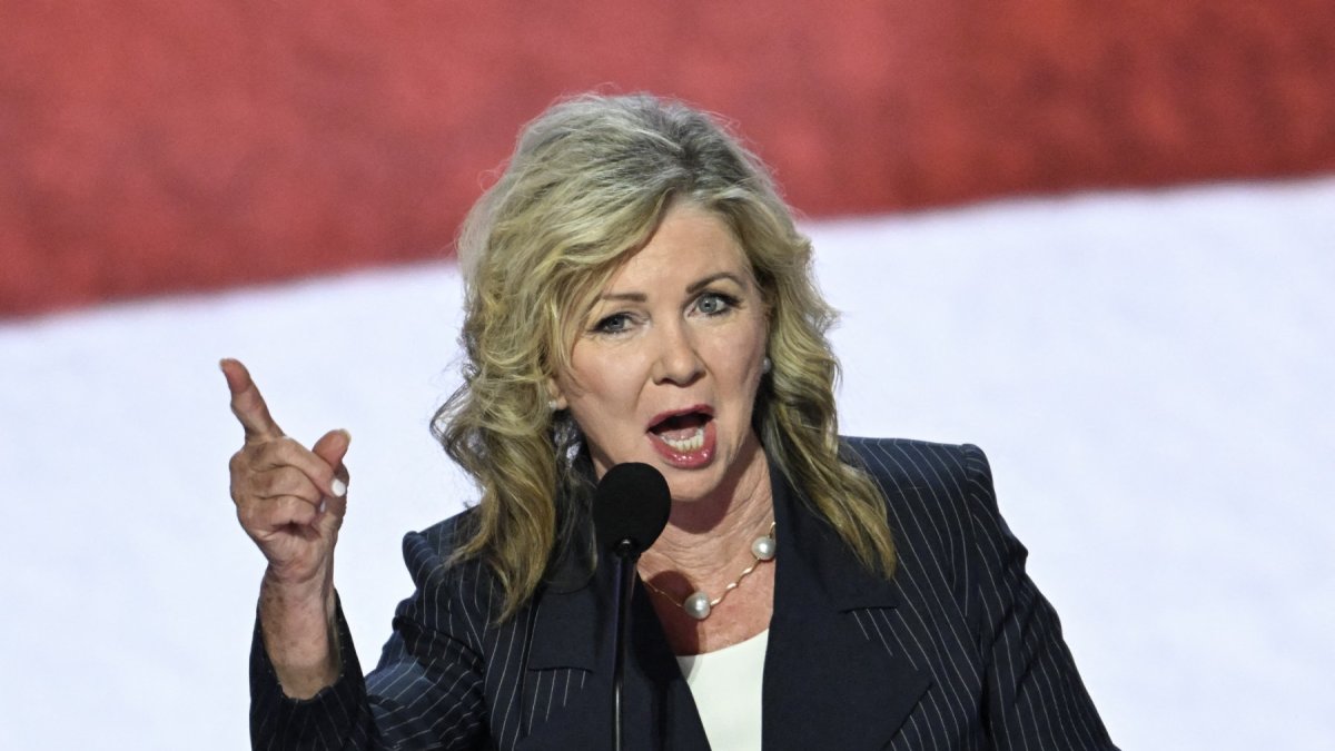 Senator Marsha Blackburn, a Republican from Tennessee, in a file photo