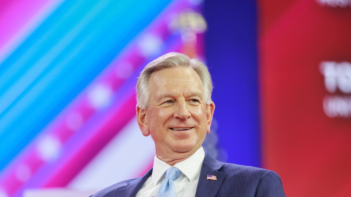 Tommy Tuberville at CPAC / Bryan Olin Dozier