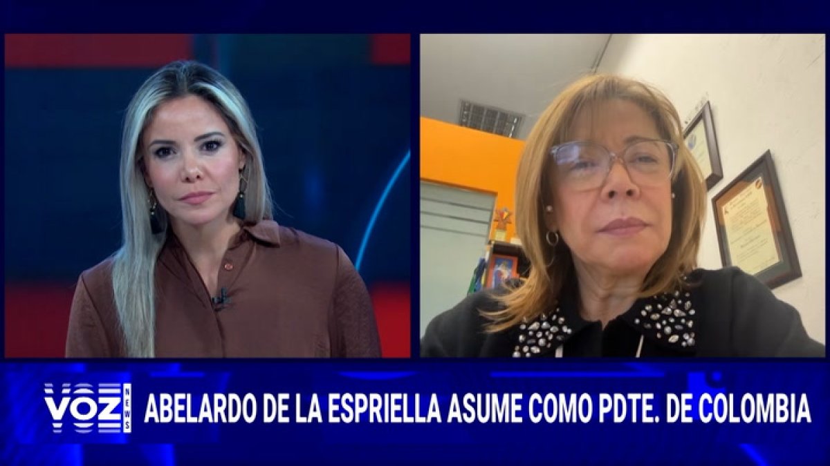 Idania Chirinos on Voz News.