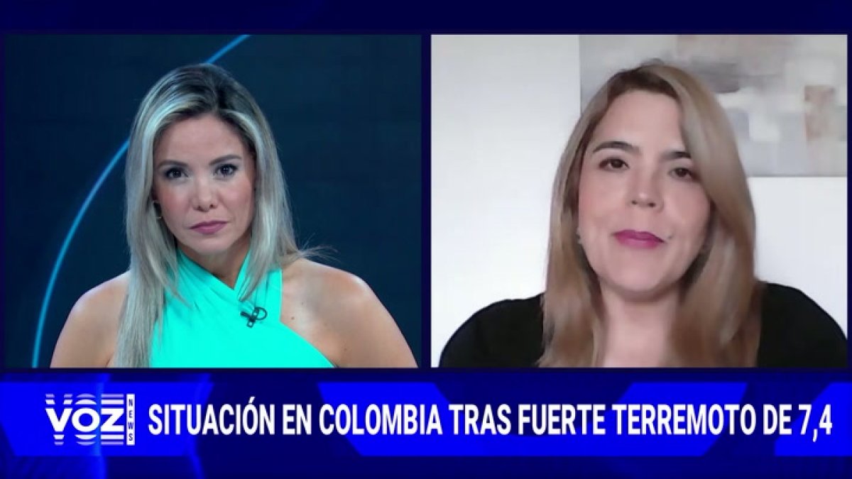 Carla Arcila on Voz News.