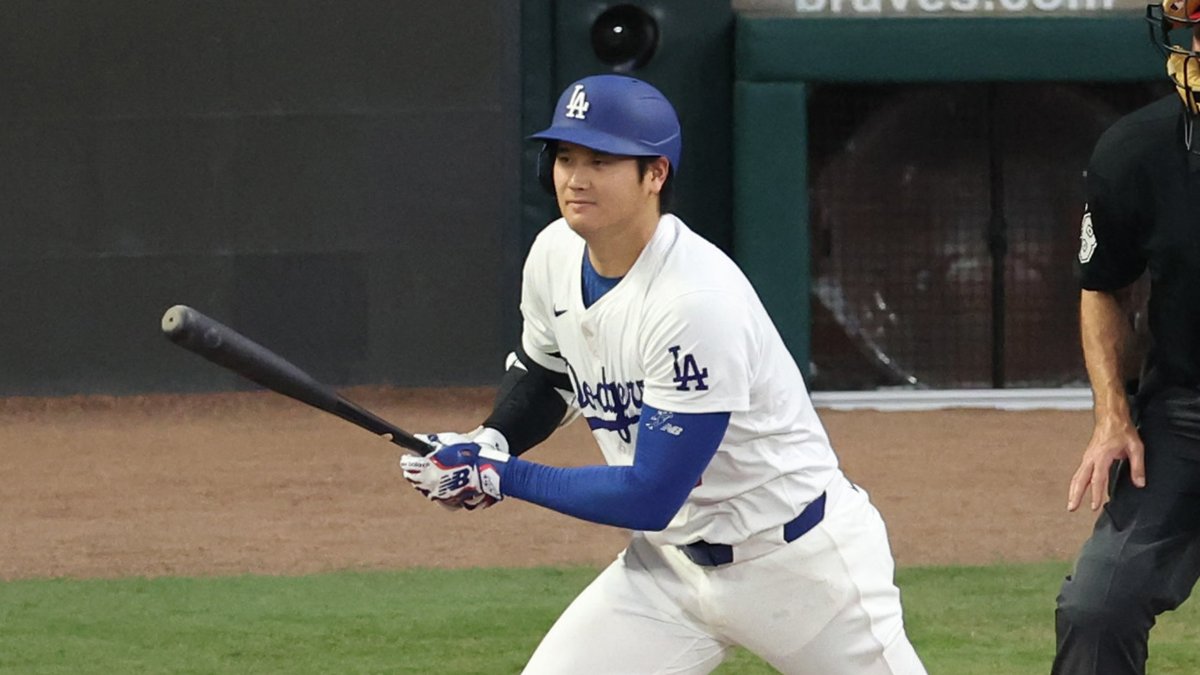 Ohtani during a game
