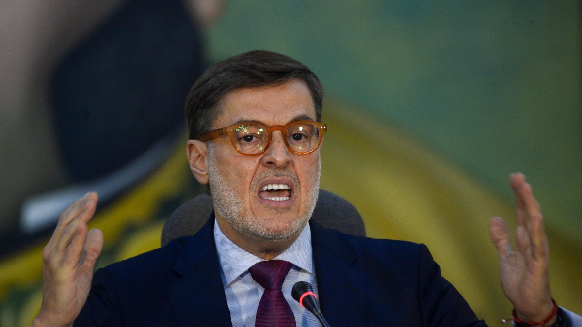 Félix Plasencia, foreign minister of Venezuela's interim government.