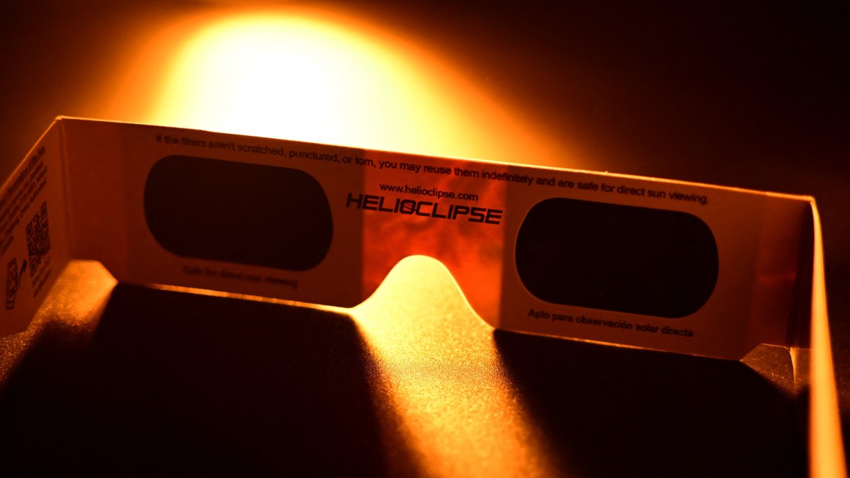Special glasses for viewing the solar eclipse (File photo)