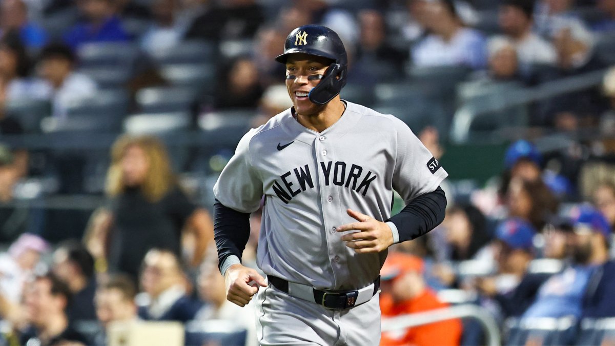New York Yankees star Aaron Judge during a game in 2026