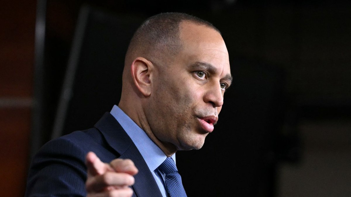 Hakeem Jeffries en Capitol Hill/ Mandel Ngan