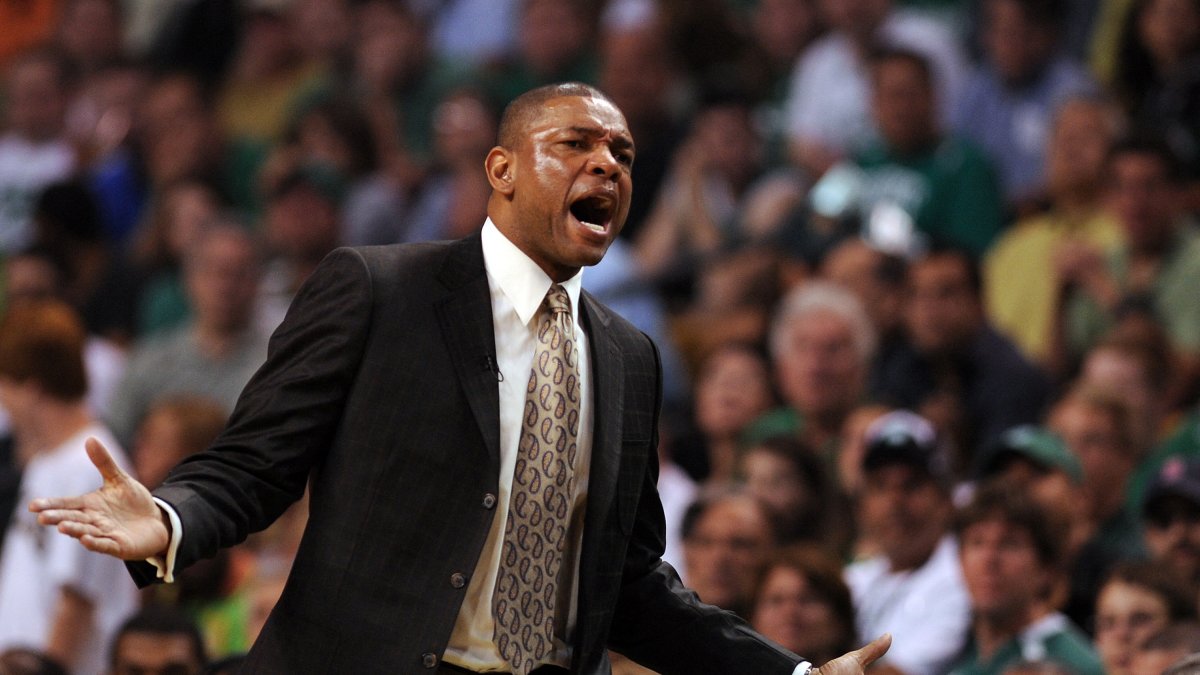 Doc Rivers, durante su etapa como técnico de los Boston Celtics. Imagen de archivo