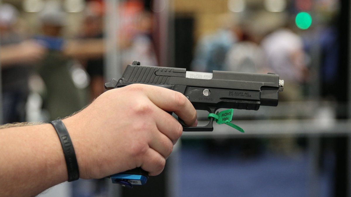 File photo of a firearm