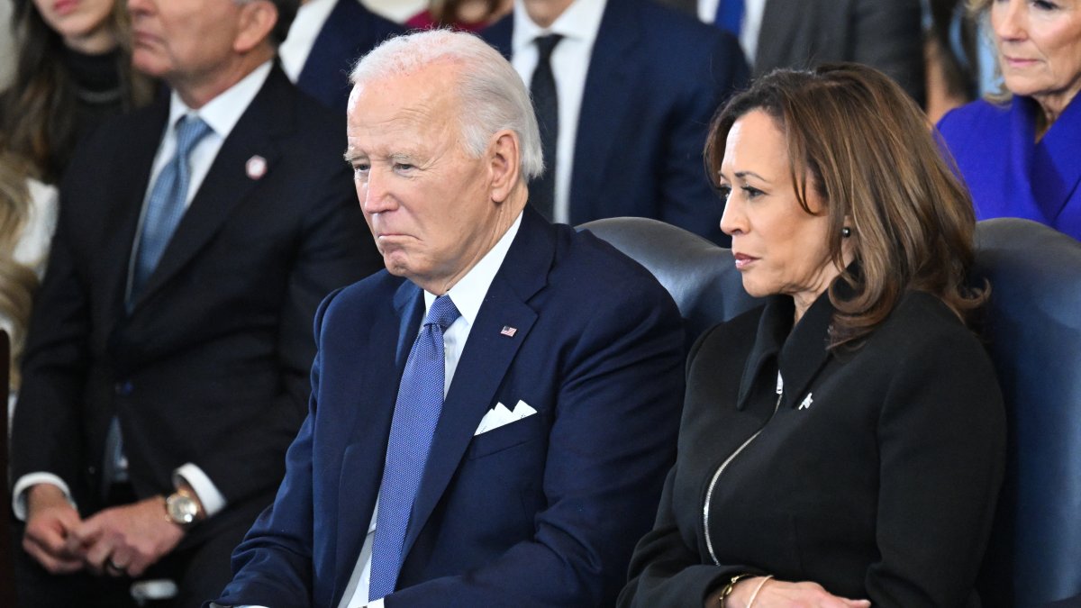 Joe Biden junto a Kamala Harris/ Saul Loeb