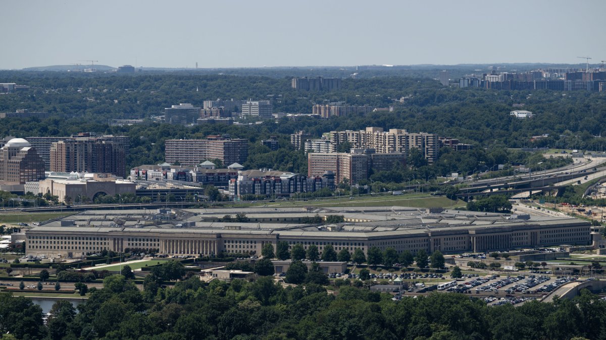 A panoramic view of the Pentagon on July 23, 2026.