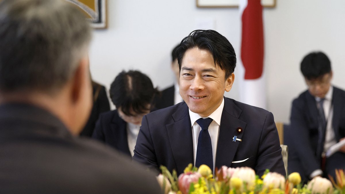 El ministro de Defensa de Japón, Shinjiro Koizumi