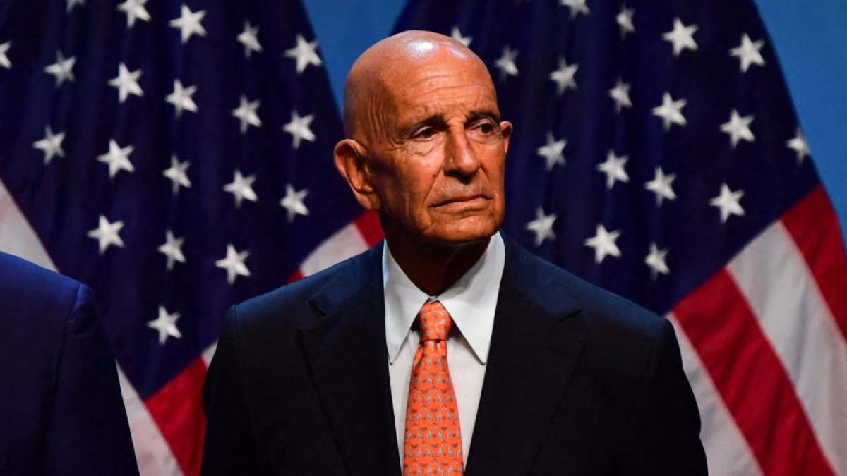 El embajador de Estados Unidos en Turquía, Tom Barrack, en una imagen de archivo