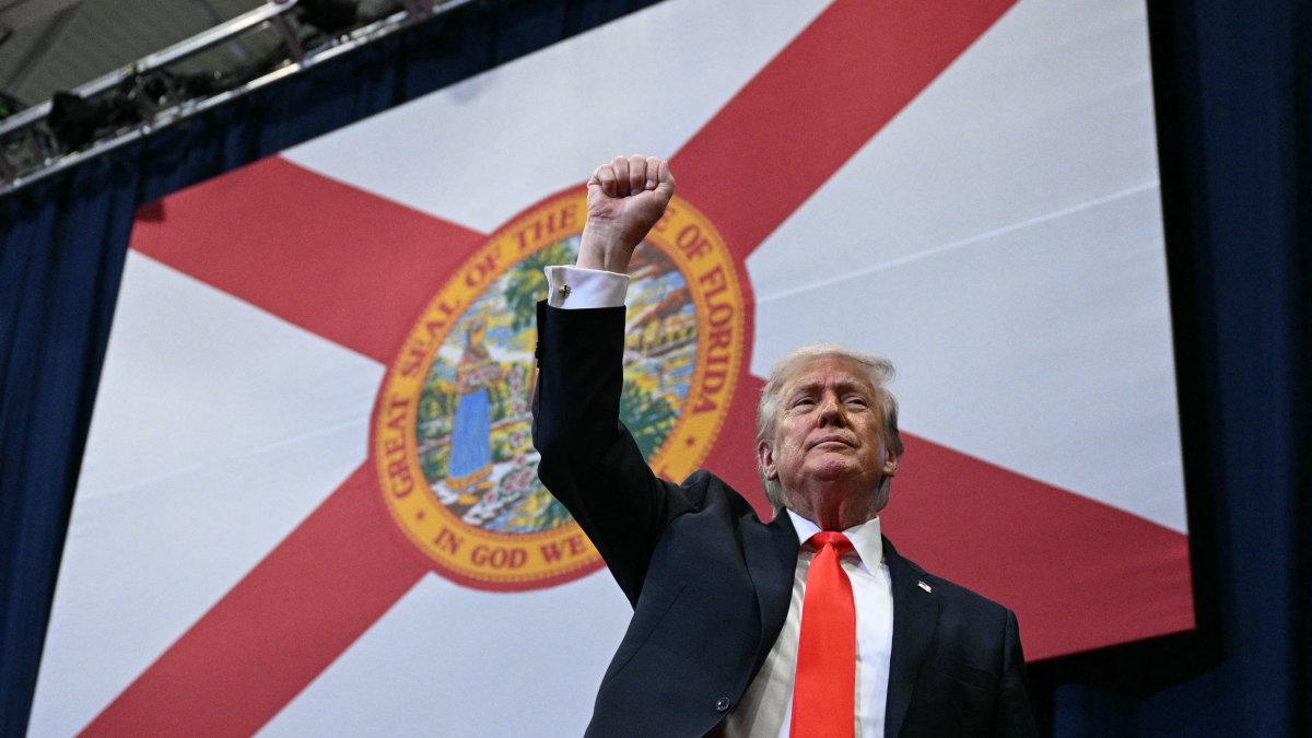 Donald Trump en The Villages, Florida/ Jim Watson
