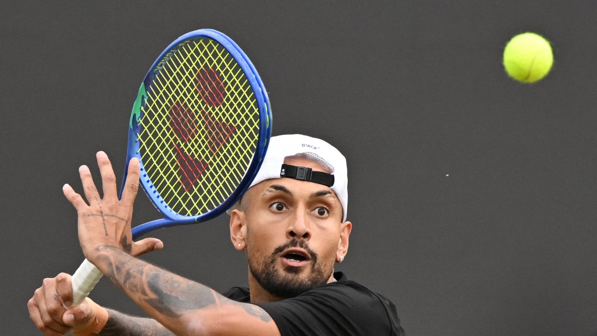 Nick Kyrgios, durante un torneo en Stuttgart (Alemania). Junio de 2026