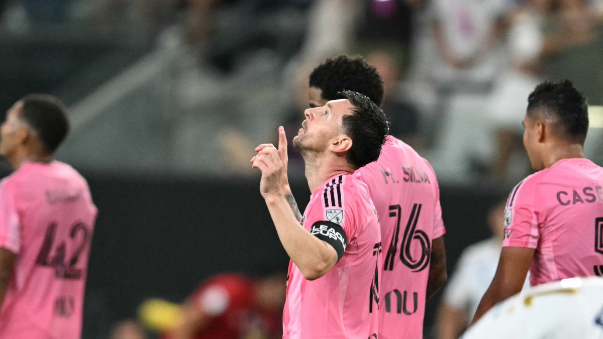 Lionel Messi celebra un gol anotado con el Inter Miami en 2026. Imagen de archivo