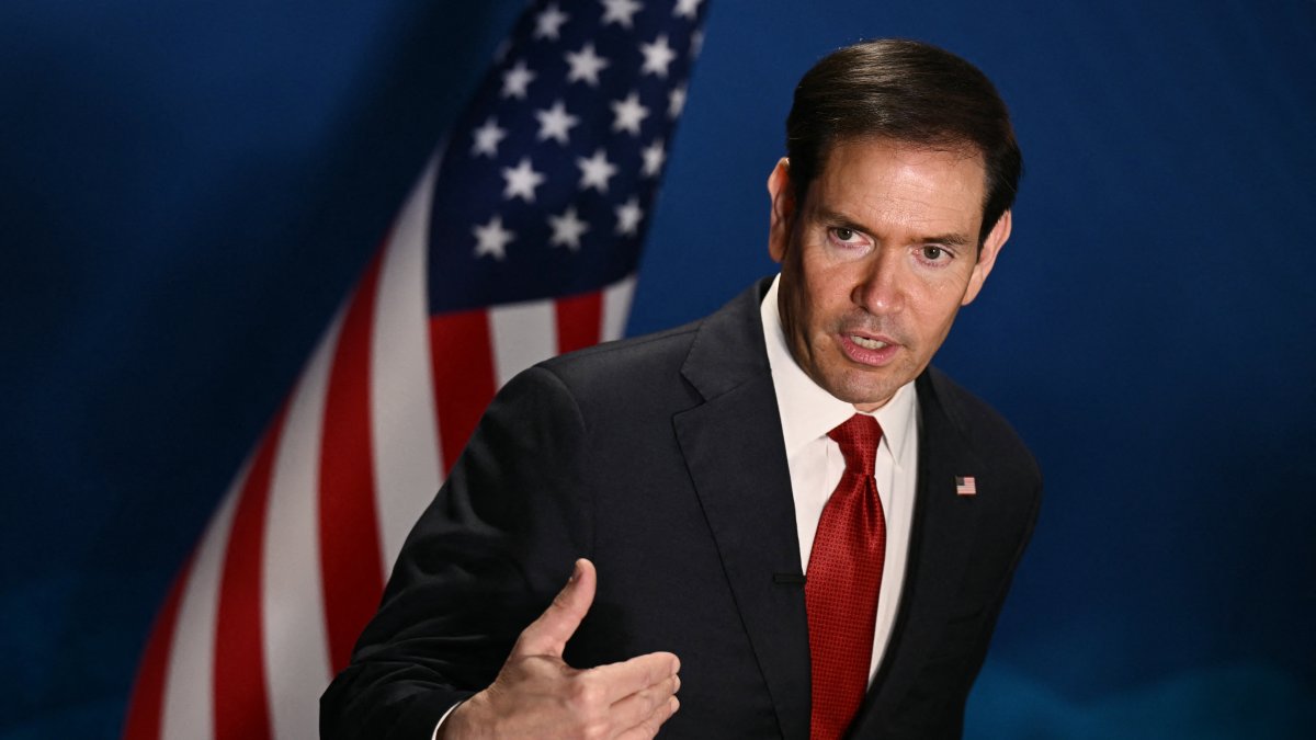 Marco Rubio en en Pasay, Metro Manila/ Brendan Smialowski