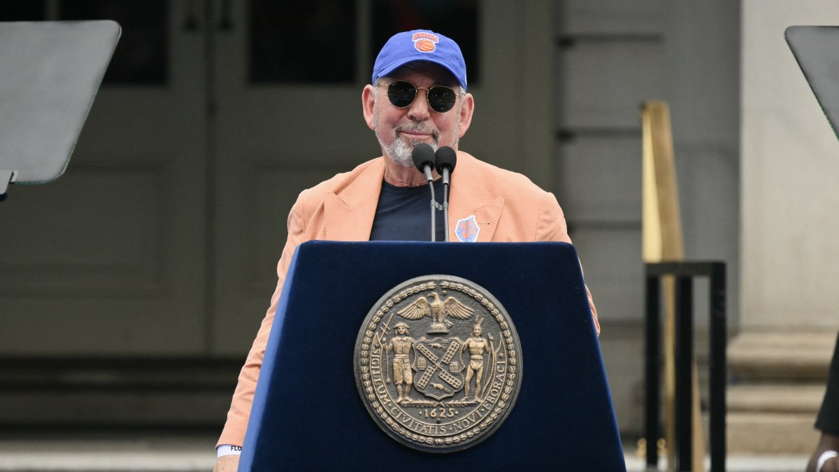 New York Knicks owner James Dolan