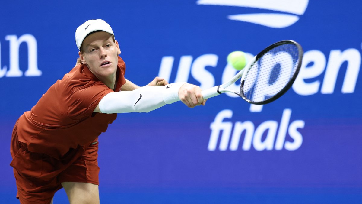 Jannik Sinner, durante la final del US Open 2025