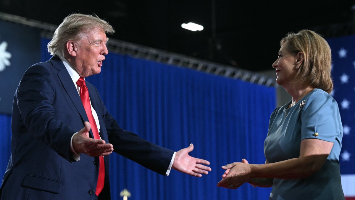 Donald Trump en Carolina del Sur/ Saul Loeb