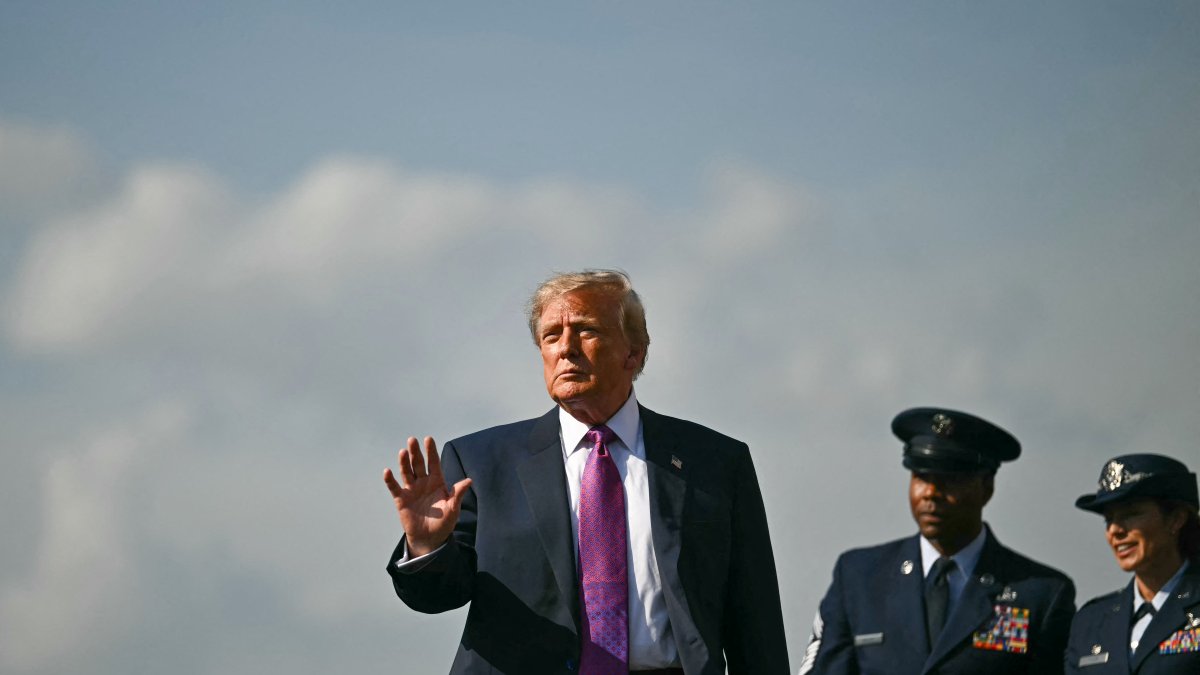 Donald Trump in Houston, Texas/ Kent Nishimura