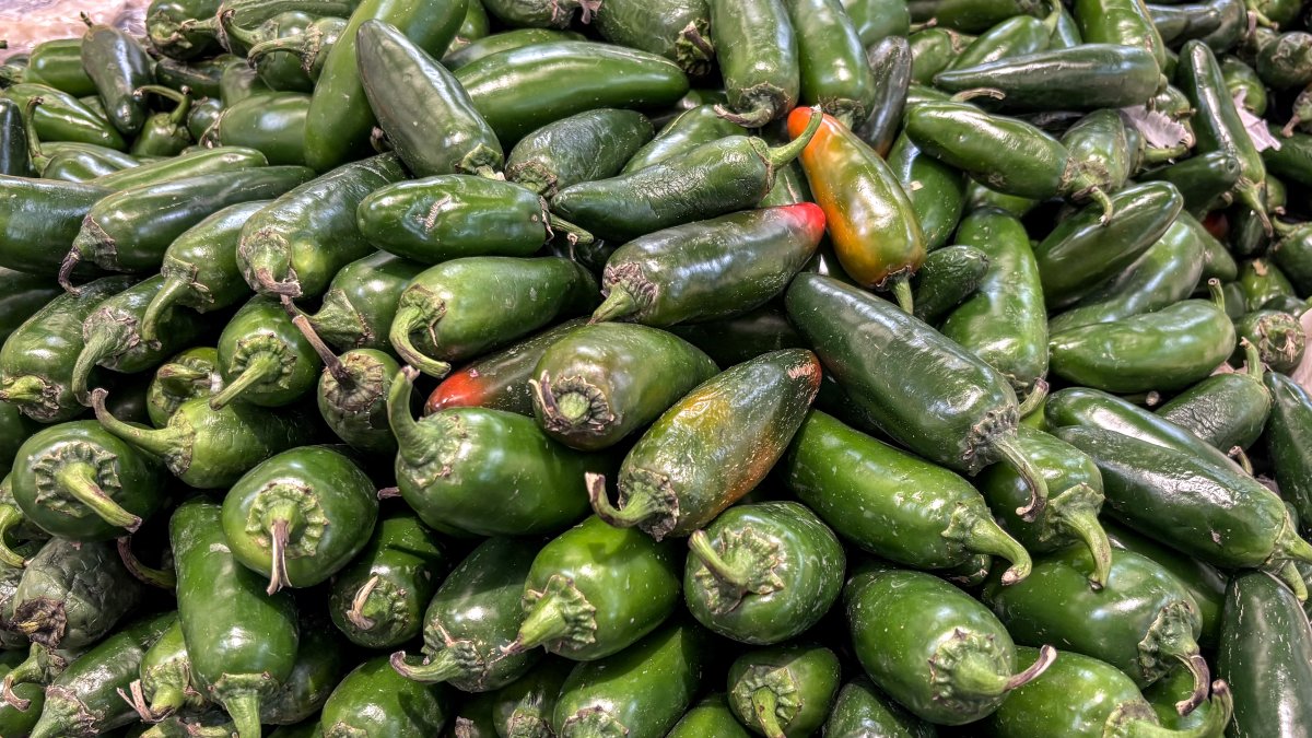 Mexican jalapeños are seen in a supermarket in Houston, Texas—File photo