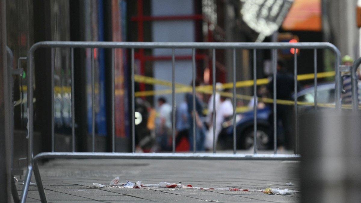 File photo of the incident (Photo by ANGELA WEISS / AFP)