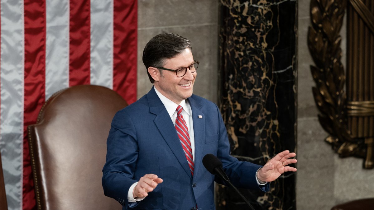 Mike Johnson en Capitol Hill/ Allison ROBBERT
