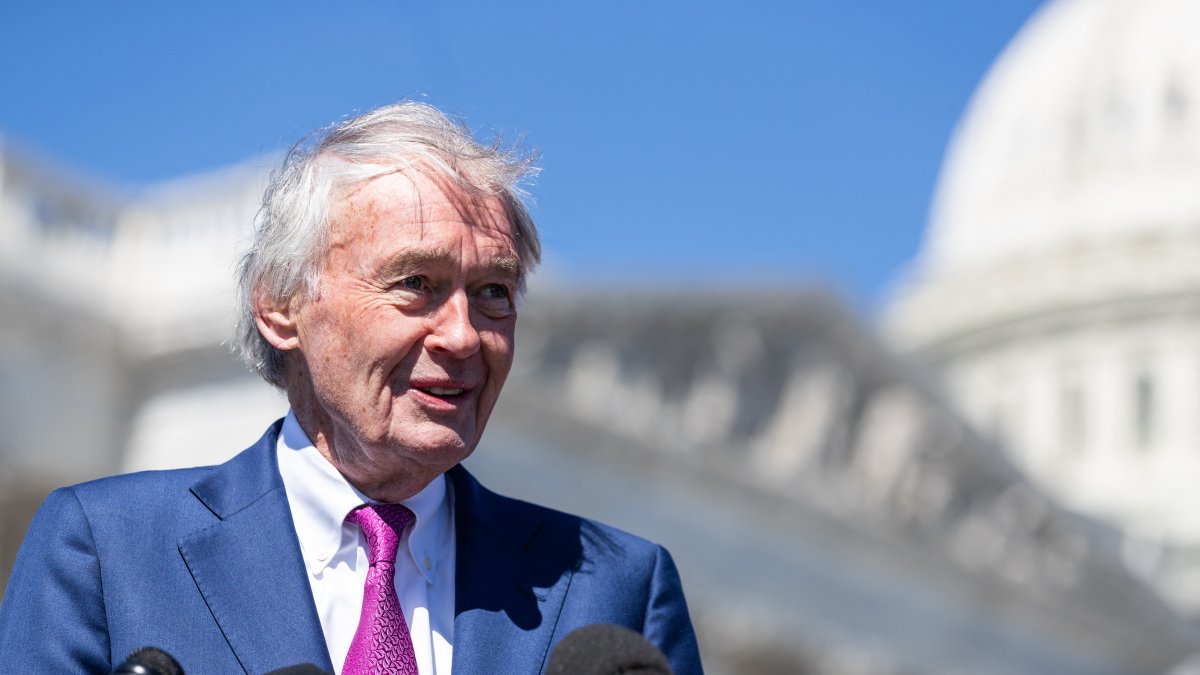 Edward Markey en Capitol Hill/ Allison Bailey