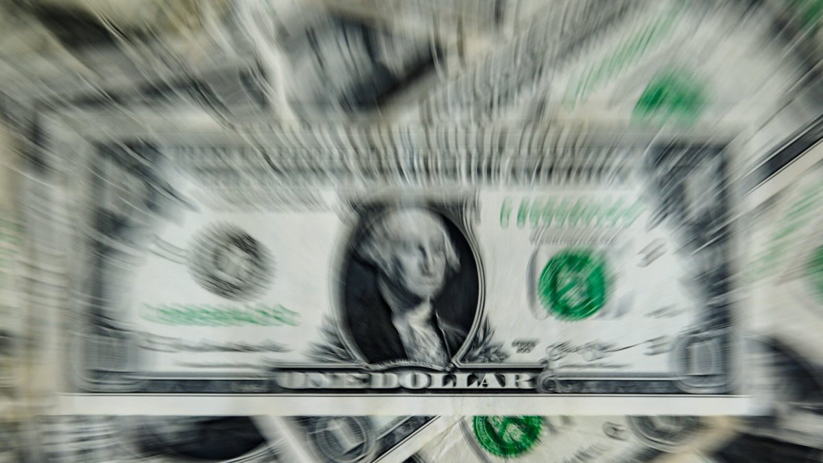 Stock image of dollars