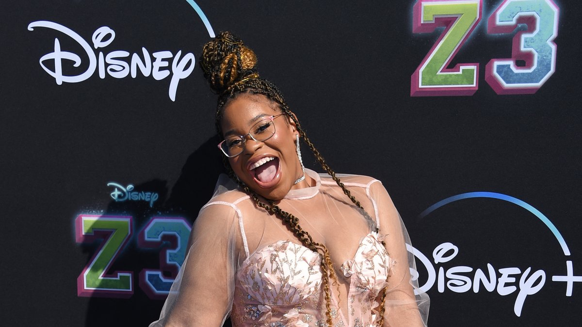 Carla Jeffery, en la premiere de 'Zombies 3'