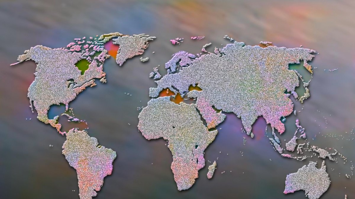 Reference image of a world map (File photo)