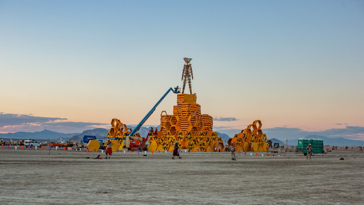 Burning Man venue in 2023 (file photo).