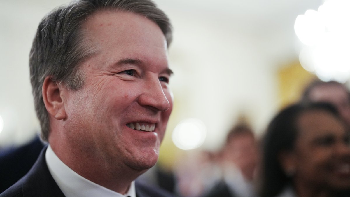 El juez de la Corte Suprema, Brett Kavanaugh.